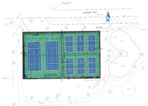Clearwater Pickleball Courts Plan