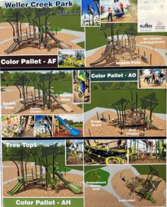 Weller Park Playground Options