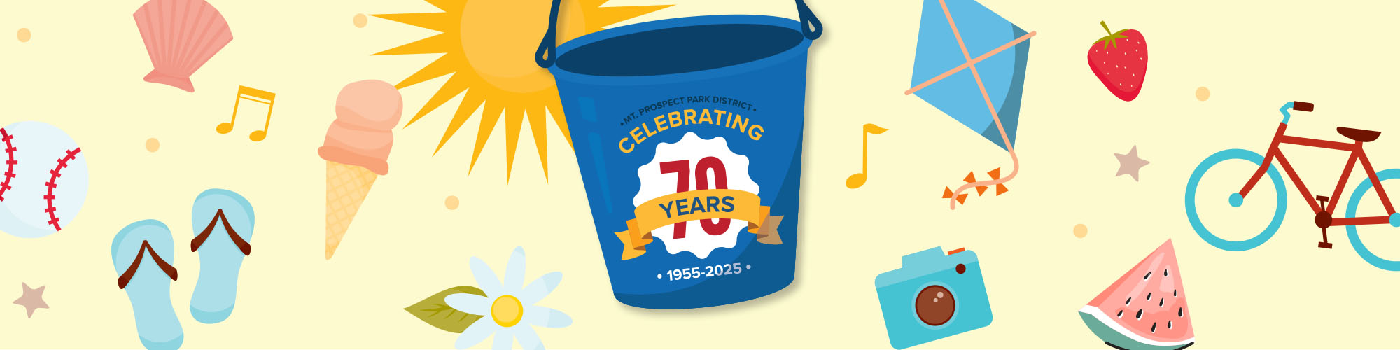 Celebrating 70 Years Summer Bucket List