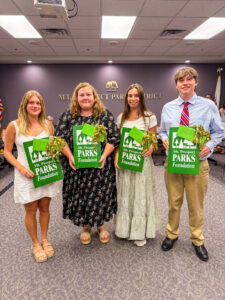 2025 Parks Foundation Scholarship Winners