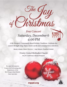 Mt. Prospect Community Band Christmas Concert