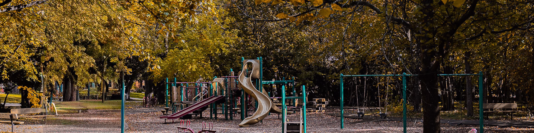 Hill Street Nature Center playground