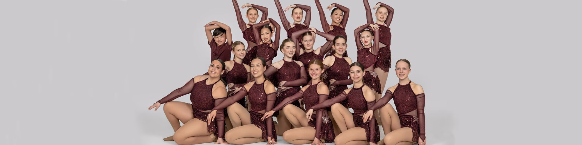 Group of dances posed for a photo